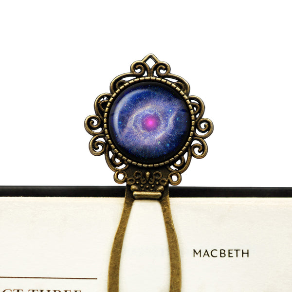 NASA Photograph Helix Nebula Bronze Bookmark