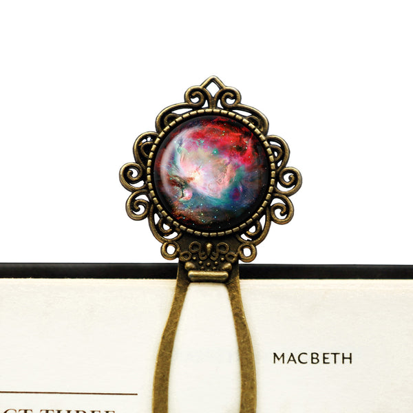 NASA Photograph Orion Nebula Bronze Bookmark
