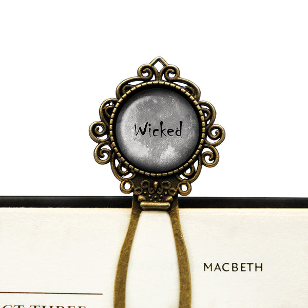 Halloween Wicked Bronze Bookmark