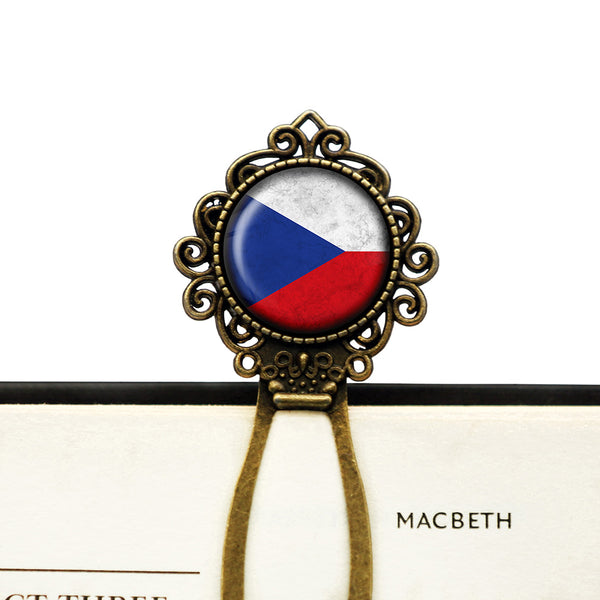Czech Republic Czechoslovakian Bronze Bookmark