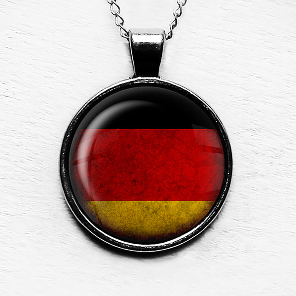 Spain Spanish España Flag Pendant & Necklace