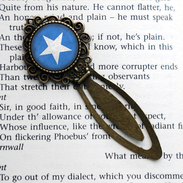 Republic of Somalia Somali Flag Bronze Bookmark