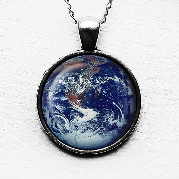 NASA Photograph Earth Wonder Pendant & Necklace