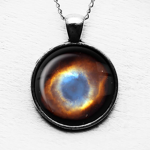 NASA Photograph Helix Nebula The Eye of God Pendant & Necklace