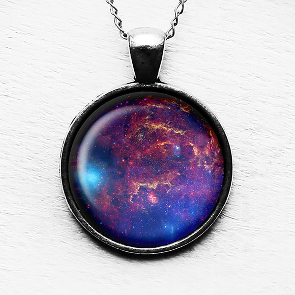 NASA Photograph Galaxy Pendant & Necklace