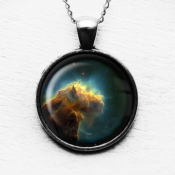 NASA Photograph Eagle Nebula Pendant & Necklace