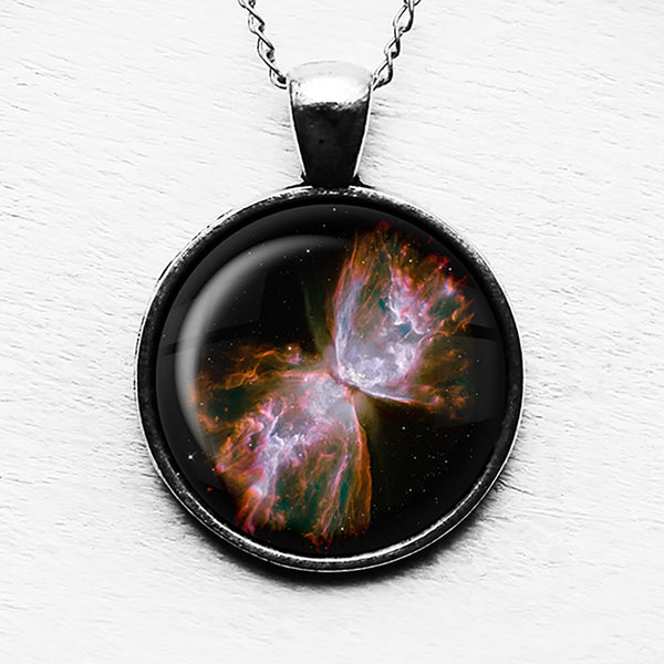 NASA Photograph Red Tarantula Nebula Pendant & Necklace