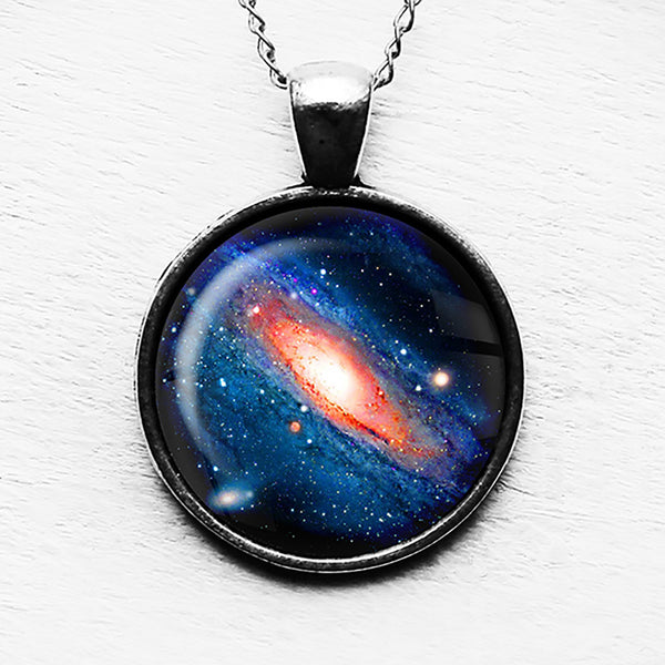 NASA Photograph Whole Galaxy Pendant & Necklace