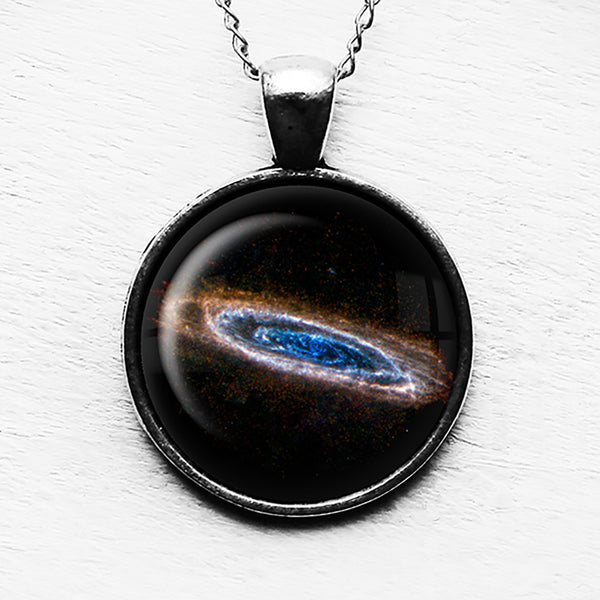NASA Photograph Galaxy Forever Pendant & Necklace