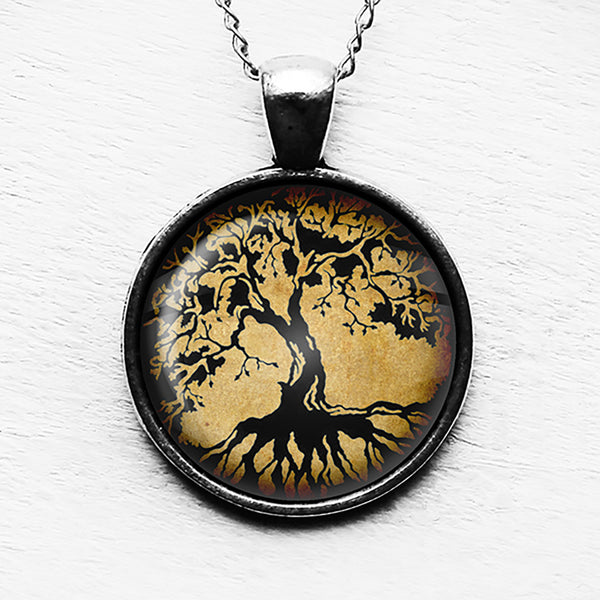 Tree of Life Nature Pendant & Necklace