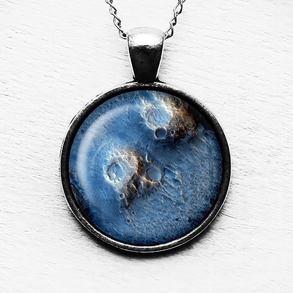 NASA Photograph The Moon Surface Pendant & Necklace