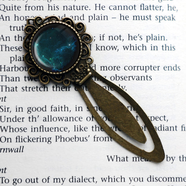 NASA Photograph Stars Starlight Bronze Bookmark