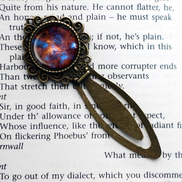 NASA Photograph The Tarantula Nebula Bronze Bookmark