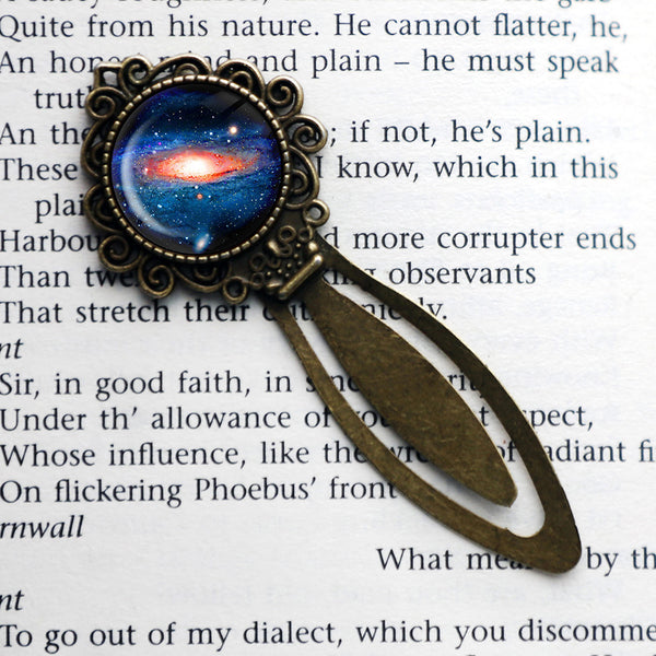 NASA Photograph Whole Galaxy Bronze Bookmark