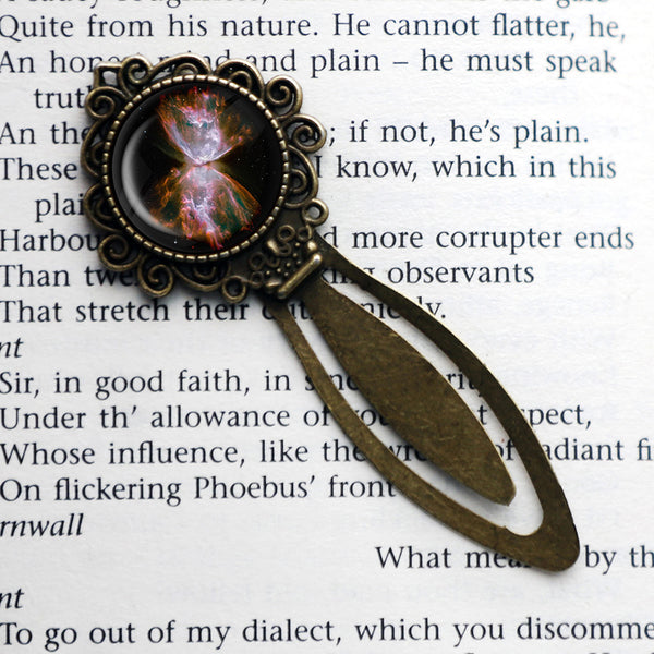 NASA Photograph Red Tarantula Nebula Bronze Bookmark