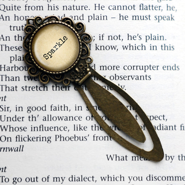 Sparkle Bronze Bookmark