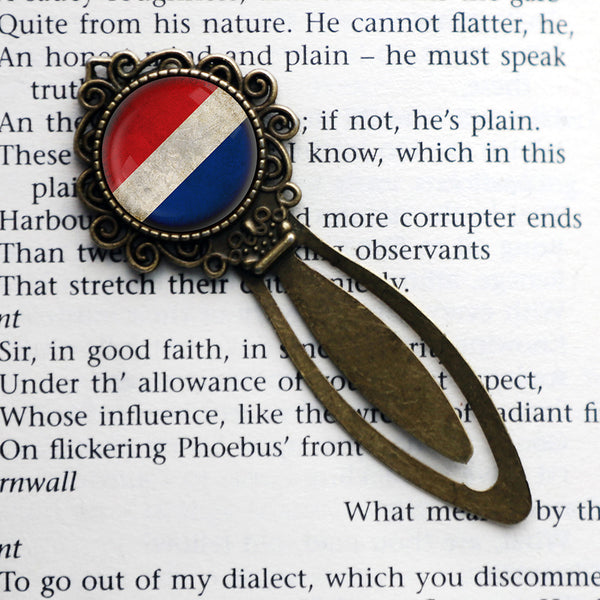 Holland Netherlands Flag Bronze Bookmark