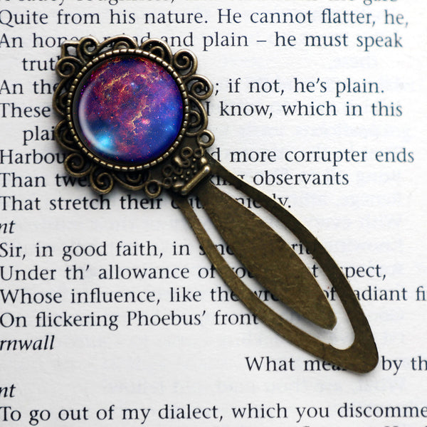 NASA Photograph Galaxy Bronze Bookmark