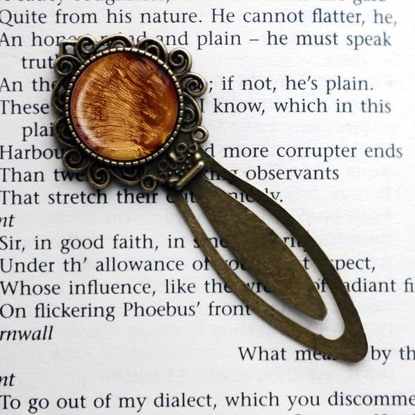 NASA Photograph Mars Surface Bronze Bookmark