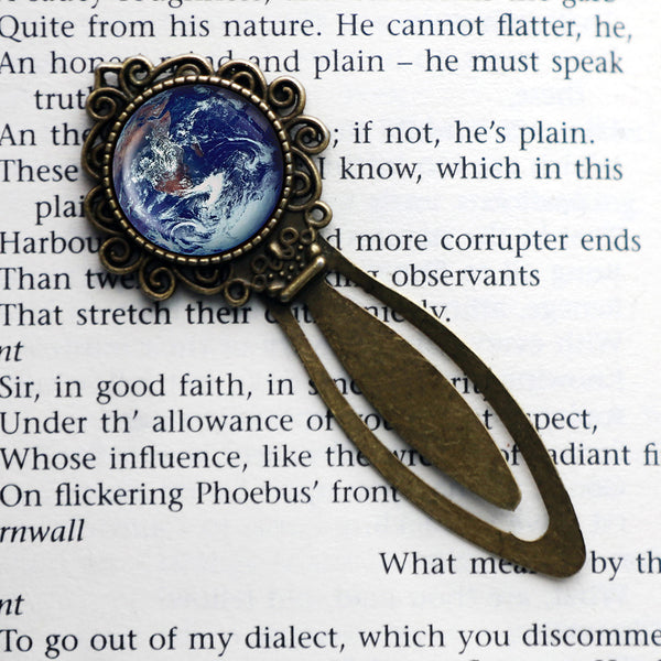 NASA Photograph Earth Wonder Bronze Bookmark