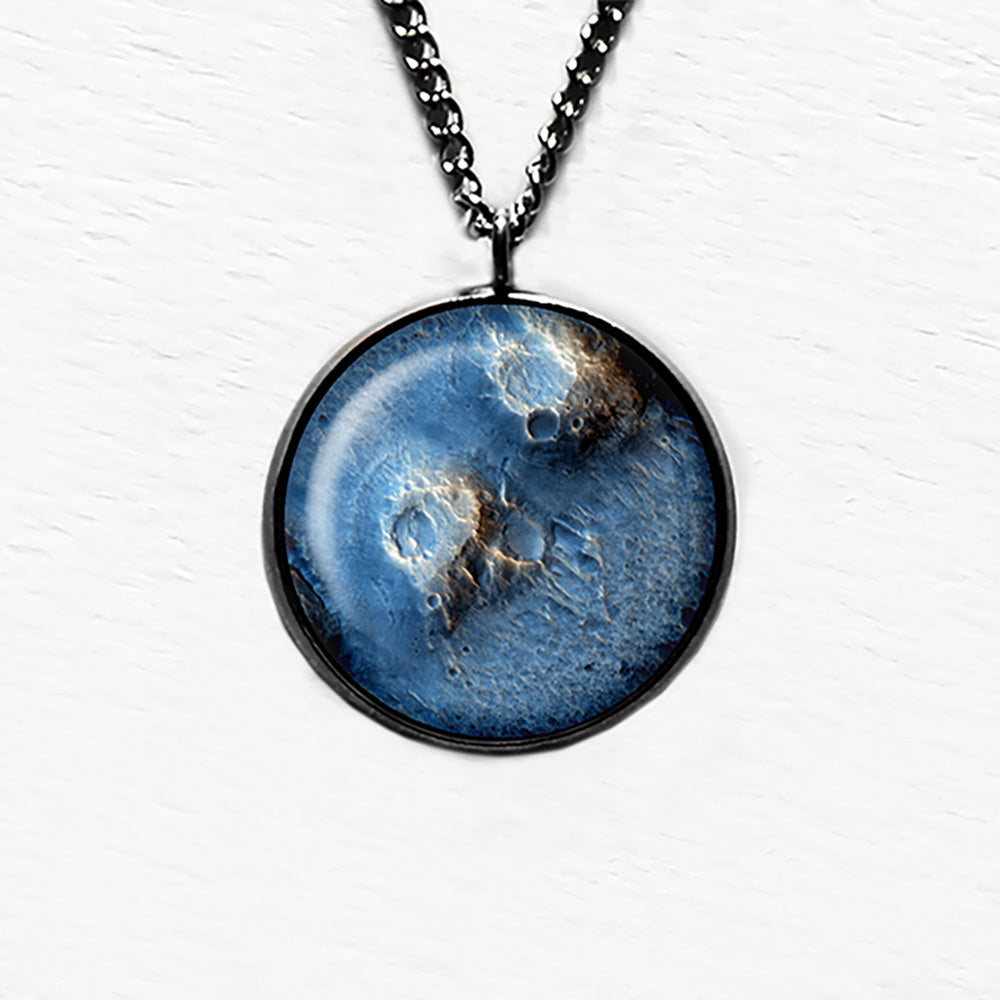 NASA Photograph The Moon Surface Pendant & Necklace
