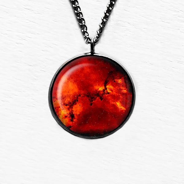 NASA Photograph Rosetta Nebula Pendant & Necklace