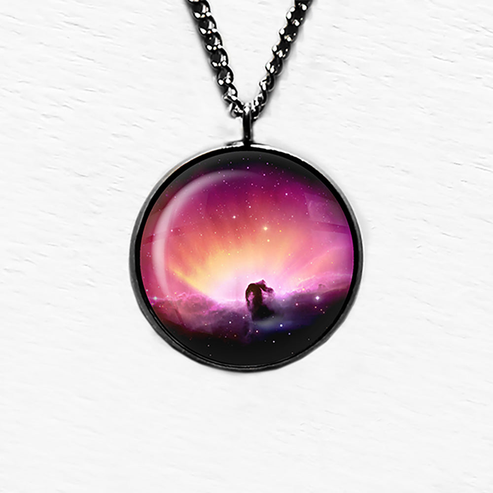 NASA Photograph Pink Nebula Pendant & Necklace