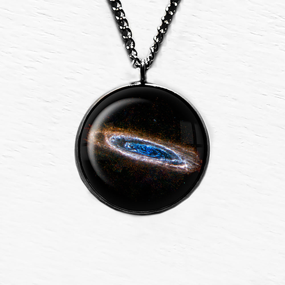 NASA Photograph Galaxy Forever Pendant & Necklace
