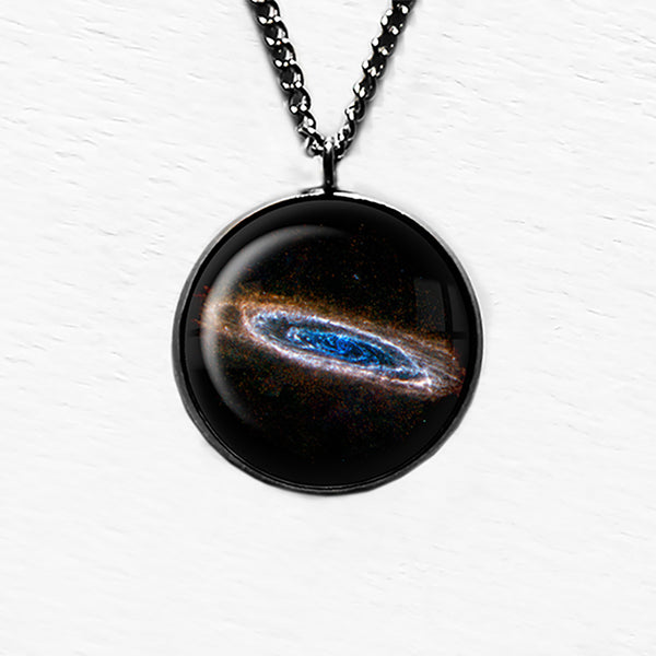 NASA Photograph Galaxy Forever Pendant & Necklace