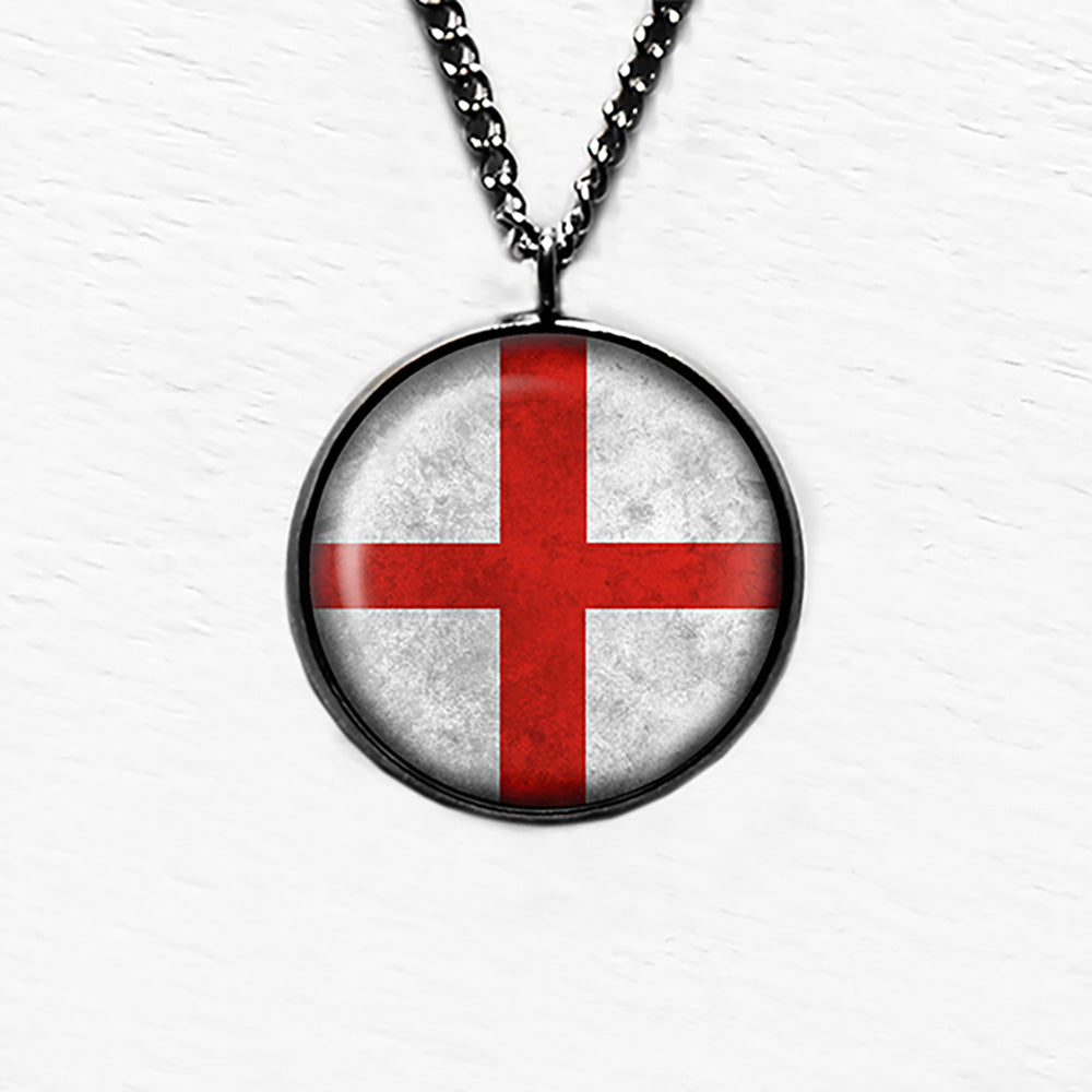 England English Flag Pendant & Necklace