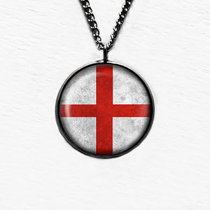 England English Flag Pendant & Necklace
