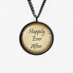Happily Ever After Fairy Tale Pendant & Necklace