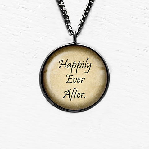 Happily Ever After Fairy Tale Pendant & Necklace