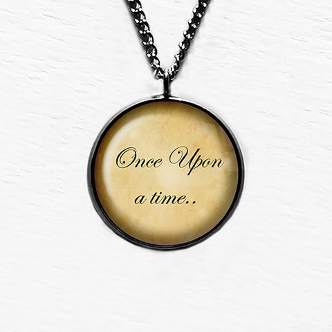 Fairy Tale Once Upon A Time Pendant & Necklace