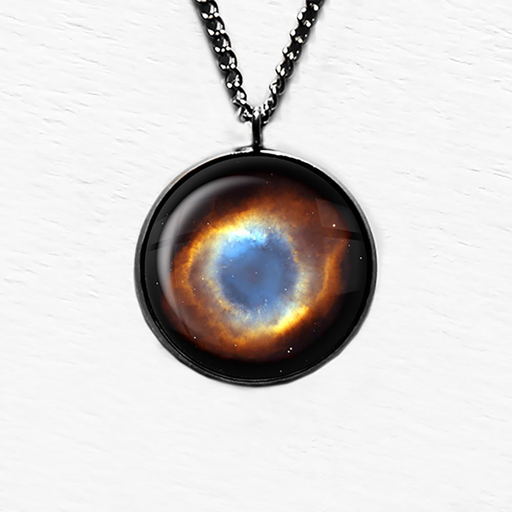 NASA Photograph Helix Nebula The Eye of God Pendant & Necklace