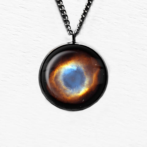 NASA Photograph Helix Nebula The Eye of God Pendant & Necklace