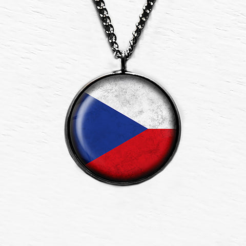 Czech Republic Czechoslovakian Pendant & Necklace
