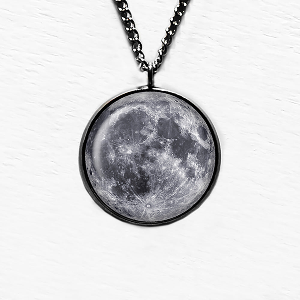 NASA Photograph The Moon Pendant & Necklace