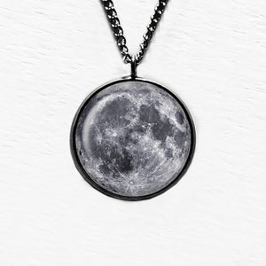 NASA Photograph The Moon Pendant & Necklace
