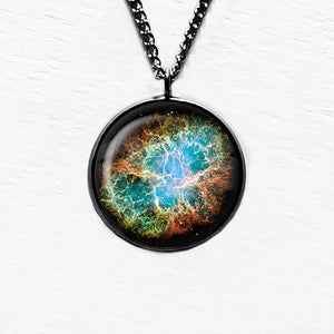 NASA Photograph Galaxy Magic Pendant & Necklace