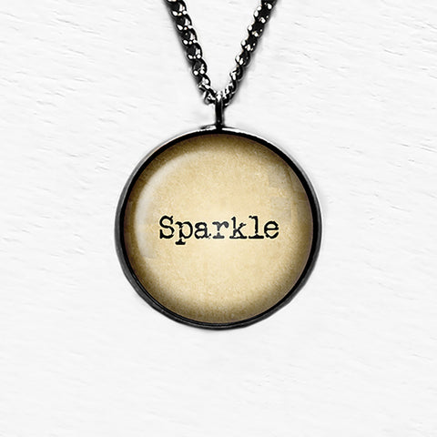 Sparkle Pendant & Necklace