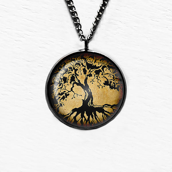 Tree of Life Nature Pendant & Necklace