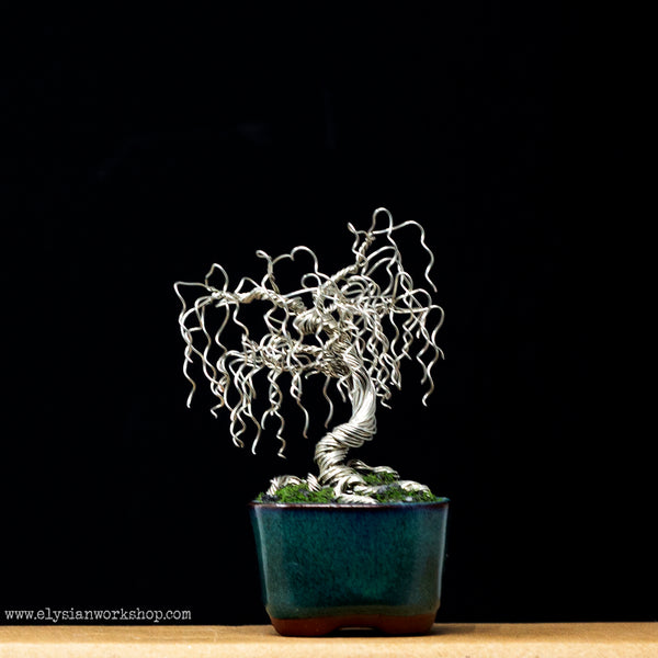 Tinned Copper Willow Bonsai Tree – Elysian Workshop